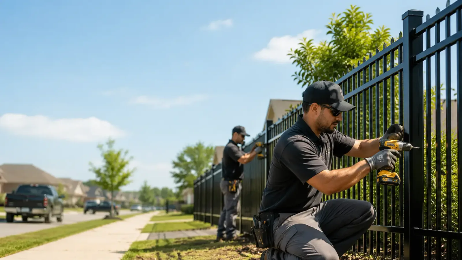 Metal Fence Installation in Lake Delton, WI